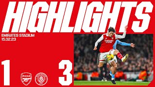 HIGHLIGHTS  Arsenal vs Manchester City 13  Premier league [upl. by Perlman]