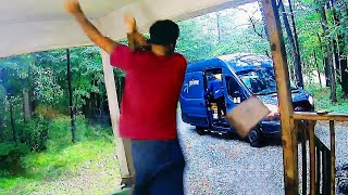 Angry Customer Throws Package at Delivery Driver [upl. by Yral62]