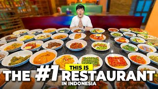 1 Restaurant in Indonesia That FLOODS Your Table with Food [upl. by Ilrahs]