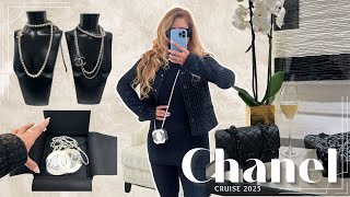 WHATs NEW in Chanel 25C Cruise 2025  RTW Bags TryOn  Chanel SpringSummer Luxury Shopping Vlog [upl. by Arriaet]