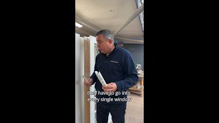 How we make concealed trickle vents on our timber sash windows [upl. by Randal]