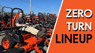 Kubota Zero Turn Lineup [upl. by Ansev]