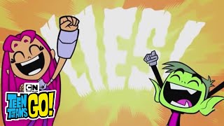 Learning to Lie  Teen Titans Go  Cartoon Network [upl. by Streeter]