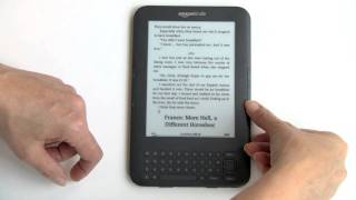 Amazon Kindle 3 Video Review [upl. by Yatnwahs]