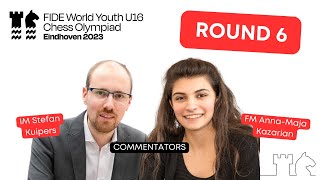 FIDE World Youth U16 Olympiad  ROUND 6 [upl. by Ware]