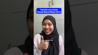 Tutorial Cara Mohon Rumah Mesra Rakyat 2024 bantuankerajaan rumahmurah [upl. by Burger]