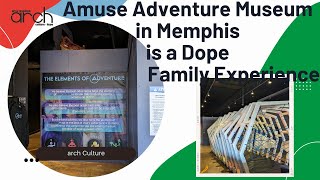 Amuse Adventure Museum in Memphis is a Dope Family Experience [upl. by Ratep776]