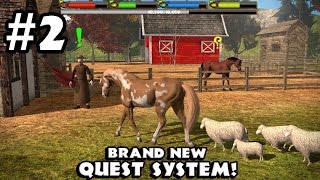 Ultimate Horse Simulator By Gluten Free Games  Android amp iOS  Gameplay Part 2 [upl. by Latrell361]