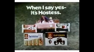 Hostess Snacks Commercial 1979 [upl. by Aicyle]