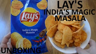 Unboxing Lays Indias Magic Masala Potato Chips [upl. by Ullund]