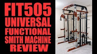 FIT505 Universal Functional Smith Machine [upl. by Hseyaj]