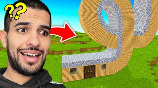 Jai AGRANDI sa Maison jusquà ce quil Remarque sur Minecraft… [upl. by Naamann]