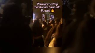 Club vibes in college auditoriumdj djnight event freshers [upl. by Hcnarb159]