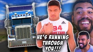 The 1 Fullback Is A TRUCK IMPOSSIBLE To Stop ALONE Sitiveni Kaufusi Highlights Reaction [upl. by Aihsekin]