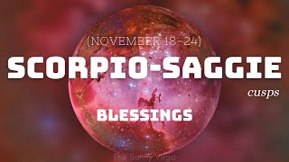 SCORPIO SAGITTARIUS CUSP ✨ Key to Love ✨ BLESSINGS May 2024 Tarot Reading [upl. by Aeikan]