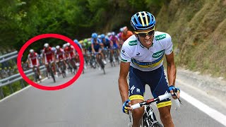 El Brutal Épico y Preciso Ataque de Alberto Contador a 50 km De Meta [upl. by Adelaja878]