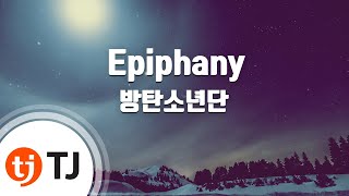 TJ노래방  여자키 Epiphany  방탄소년단BTS  TJ Karaoke [upl. by Gujral]