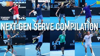 Serve Compilation  Slow Motion 2021 [upl. by Nelleus299]