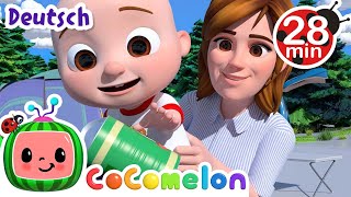 Mülllied  CoComelon Deutsch  Cartoons und Kinderlieder [upl. by Nadab]