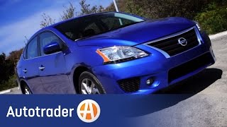 2013 Nissan Sentra  Sedan  New Car Review  AutoTrader [upl. by Aynos]