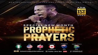 SPECIAL NEW MONTH PROPHETIC PRAYERS AND DECLARATIONS  NSPPD  1ST APRIL 2024 [upl. by Mandelbaum518]