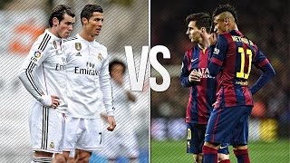 Lionel Messi amp Neymar vs Ronaldo amp Bale 2015 ● Skills amp Goals Battle  HD [upl. by Terence]