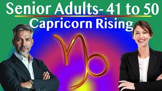 Senior Adult Life Cycle – Capricorn Rising 41 to 50 years of age [upl. by Perceval]