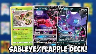 OHKO Sableye VFlapple Deck Is This A Good Enough Deck Rebel Clash PTCGO [upl. by Garey375]