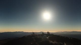 2019 total solar eclipse realtime video La Silla Observatory [upl. by Millicent]