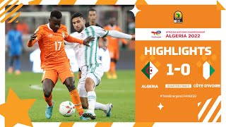 Algeria 🆚 Côte dIvoire Highlights  TotalEnergiesCHAN2022 QuarterFinals [upl. by Mervin569]