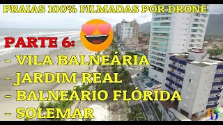 Praia Grande SP filmada por drone  Parte 6 [upl. by Notgnilra]