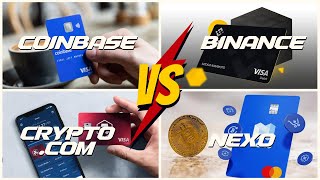 BINANCE VS CRYPTOCOM VS COINBASE VS NEXO  MELHOR CARTÃO DE CRIPTOMOEDAS EM PORTUGAL 2024 [upl. by Trepur]