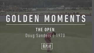 Doug Sanders missing out on victory at St Andrews in 1970  The Open [upl. by Atinreb]