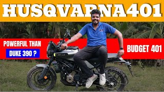 Fastest Single Cylinder 400cc  2024 Svartpilen 401 Tamil motographic [upl. by Adraynek]