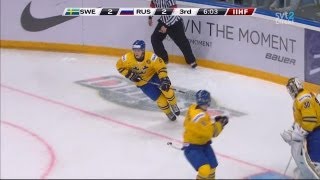 IIHF World U20 Championship 2013 Sweden  Russia [upl. by Nannie435]