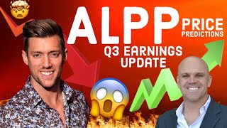 ALPP STOCK Q3 EARNINGS UPDATE ALPP TECHNICAL CHART ANALYSIS ALPP PRICE PREDICTION ALPINE 4 HOLDINGS [upl. by Alger535]