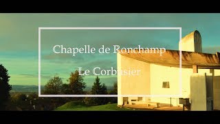 Chapelle de Ronchamp en drone automne [upl. by Sinylg380]