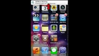 TutorialComo enviar y recibir archivos por bluetooth desde mi iPhone a otros equipos [upl. by Barvick]