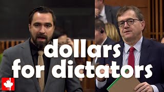 Trudeau accused of supporting DOLLARS FOR DICTATORS instead of powerful paycheques for Canadians [upl. by Dobson415]