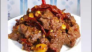 how to make buff chili recipe dry buff chili recipe  healthy way buff recipe [upl. by Mahtal]