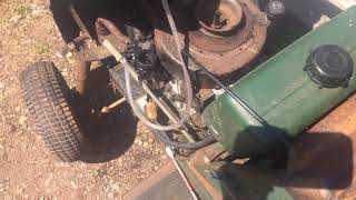 old ATCO ride on rat mower Will it start Old start Cold start [upl. by Nnairak]