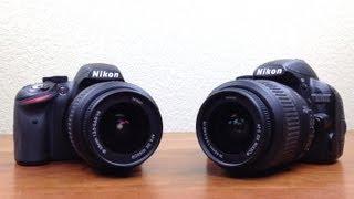 Nikon D3200 vs D3100 [upl. by Sucramrej62]