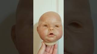 Reborn baby Magnolia WIP From mottling to finished skin tones reborns rebornbaby baby [upl. by Airbmak266]