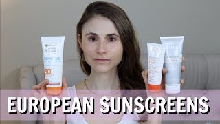 SUNSCREENS FROM EUROPE DR DRAY [upl. by Eelram504]