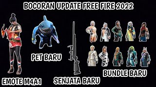 bocoran update free fire 2022  emote evo gun m4a1  update ff mei 2022 [upl. by Malcolm508]