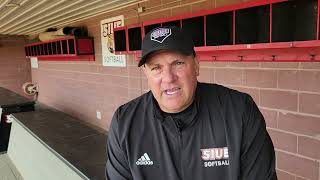 SIUE softball Head Coach Ben Sorden 31724 [upl. by Eelak496]