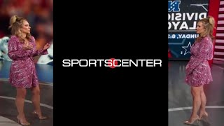 Nicole Briscoe  SportsCenter January 17th 2023 [upl. by Anihcak]