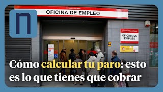 💥💰 Cómo CALCULAR TU PARO en 2024 💶  Guía completa FÁCIL [upl. by Yarb]