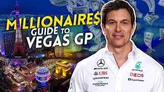 MILLIONAIRES’ guide to the LAS VEGAS GP [upl. by Eiclehc]