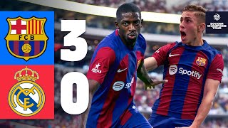 💥 HIGHLIGHTS I BARÇA 30 REAL MADRID 💥 EL CLÁSICO [upl. by Gabriela779]